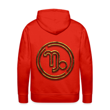 Load image into Gallery viewer, Capricorn 3D Men’s Premium Hoodie - red