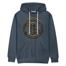 Load image into Gallery viewer, Capricorn 3D Men’s Premium Hoodie - heather denim