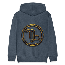 Load image into Gallery viewer, Capricorn 3D Men’s Premium Hoodie - heather denim