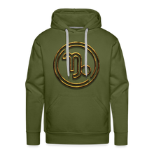 Load image into Gallery viewer, Capricorn 3D Men’s Premium Hoodie - olive green