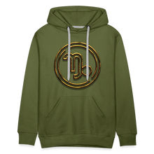 Load image into Gallery viewer, Capricorn 3D Men’s Premium Hoodie - olive green