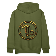 Load image into Gallery viewer, Capricorn 3D Men’s Premium Hoodie - olive green