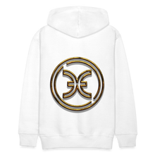 Load image into Gallery viewer, Pisces 3D Gold Men’s Premium Hoodie - white