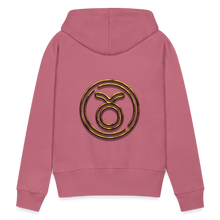 Load image into Gallery viewer, Taurus 3D Gold Women’s Premium Hoodie - mauve
