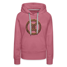 Load image into Gallery viewer, Gemini 3D Gold Women’s Premium Hoodie - mauve