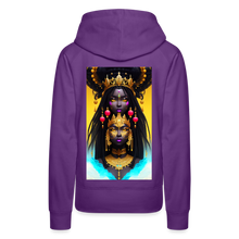 Load image into Gallery viewer, Goddess 1 Women’s Premium Hoodie - purple 