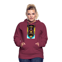 Load image into Gallery viewer, Goddess 1 Women’s Premium Hoodie - burgundy