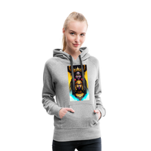Load image into Gallery viewer, Goddess 1 Women’s Premium Hoodie - heather grey