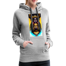 Load image into Gallery viewer, Goddess 1 Women’s Premium Hoodie - heather grey