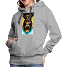 Load image into Gallery viewer, Goddess 1 Women’s Premium Hoodie - heather grey