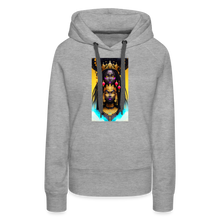 Load image into Gallery viewer, Goddess 1 Women’s Premium Hoodie - heather grey