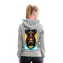Load image into Gallery viewer, Goddess 1 Women’s Premium Hoodie - heather grey