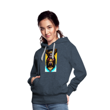 Load image into Gallery viewer, Goddess 1 Women’s Premium Hoodie - heather denim