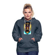 Load image into Gallery viewer, Goddess 1 Women’s Premium Hoodie - heather denim
