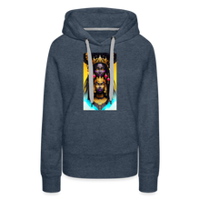 Load image into Gallery viewer, Goddess 1 Women’s Premium Hoodie - heather denim