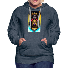 Load image into Gallery viewer, Goddess 1 Women’s Premium Hoodie - heather denim