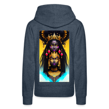 Load image into Gallery viewer, Goddess 1 Women’s Premium Hoodie - heather denim