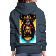 Load image into Gallery viewer, Goddess 1 Women’s Premium Hoodie - heather denim