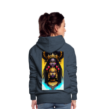 Load image into Gallery viewer, Goddess 1 Women’s Premium Hoodie - heather denim