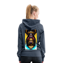 Load image into Gallery viewer, Goddess 1 Women’s Premium Hoodie - heather denim