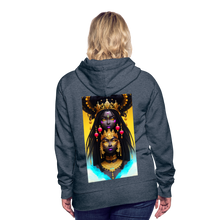 Load image into Gallery viewer, Goddess 1 Women’s Premium Hoodie - heather denim