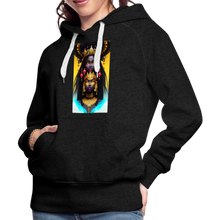 Load image into Gallery viewer, Goddess 1 Women’s Premium Hoodie - charcoal grey