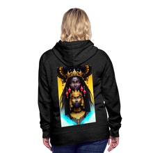 Load image into Gallery viewer, Goddess 1 Women’s Premium Hoodie - charcoal grey