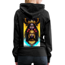 Load image into Gallery viewer, Goddess 1 Women’s Premium Hoodie - charcoal grey