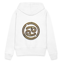 Load image into Gallery viewer, Cancer 3D Gold Women’s Premium Hoodie - white