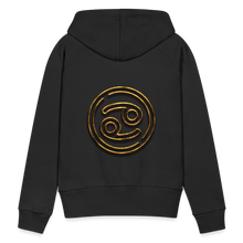 Load image into Gallery viewer, Cancer 3D Gold Women’s Premium Hoodie - black
