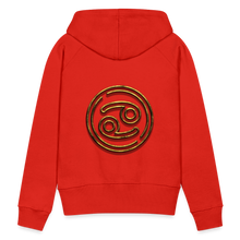 Load image into Gallery viewer, Cancer 3D Gold Women’s Premium Hoodie - red