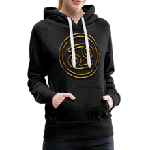 Load image into Gallery viewer, Cancer 3D Gold Women’s Premium Hoodie - charcoal grey