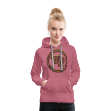 Load image into Gallery viewer, Virgo 3D Gold Women’s Premium Hoodie - mauve