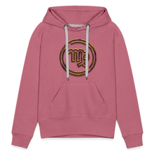 Load image into Gallery viewer, Virgo 3D Gold Women’s Premium Hoodie - mauve