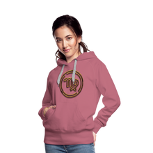 Load image into Gallery viewer, Virgo 3D Gold Women’s Premium Hoodie - mauve