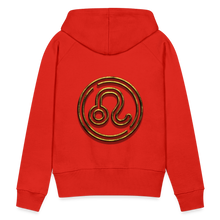 Load image into Gallery viewer, Leo 3D Gold Women’s Premium Hoodie - red