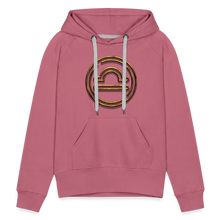 Load image into Gallery viewer, Libra 3D Gold Women’s Premium Hoodie - mauve