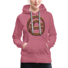Load image into Gallery viewer, Libra 3D Gold Women’s Premium Hoodie - mauve