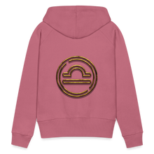 Load image into Gallery viewer, Libra 3D Gold Women’s Premium Hoodie - mauve