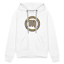 Load image into Gallery viewer, Scorpio 3D Women’s Premium Hoodie - white