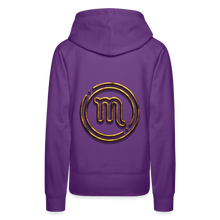 Load image into Gallery viewer, Scorpio 3D Women’s Premium Hoodie - purple 