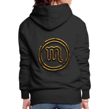 Load image into Gallery viewer, Scorpio 3D Women’s Premium Hoodie - black