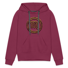 Load image into Gallery viewer, Scorpio 3D Women’s Premium Hoodie - burgundy