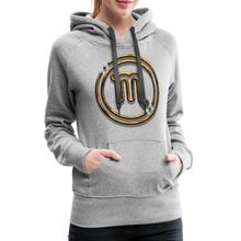 Load image into Gallery viewer, Scorpio 3D Women’s Premium Hoodie - heather grey