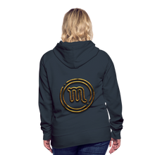 Load image into Gallery viewer, Scorpio 3D Women’s Premium Hoodie - navy