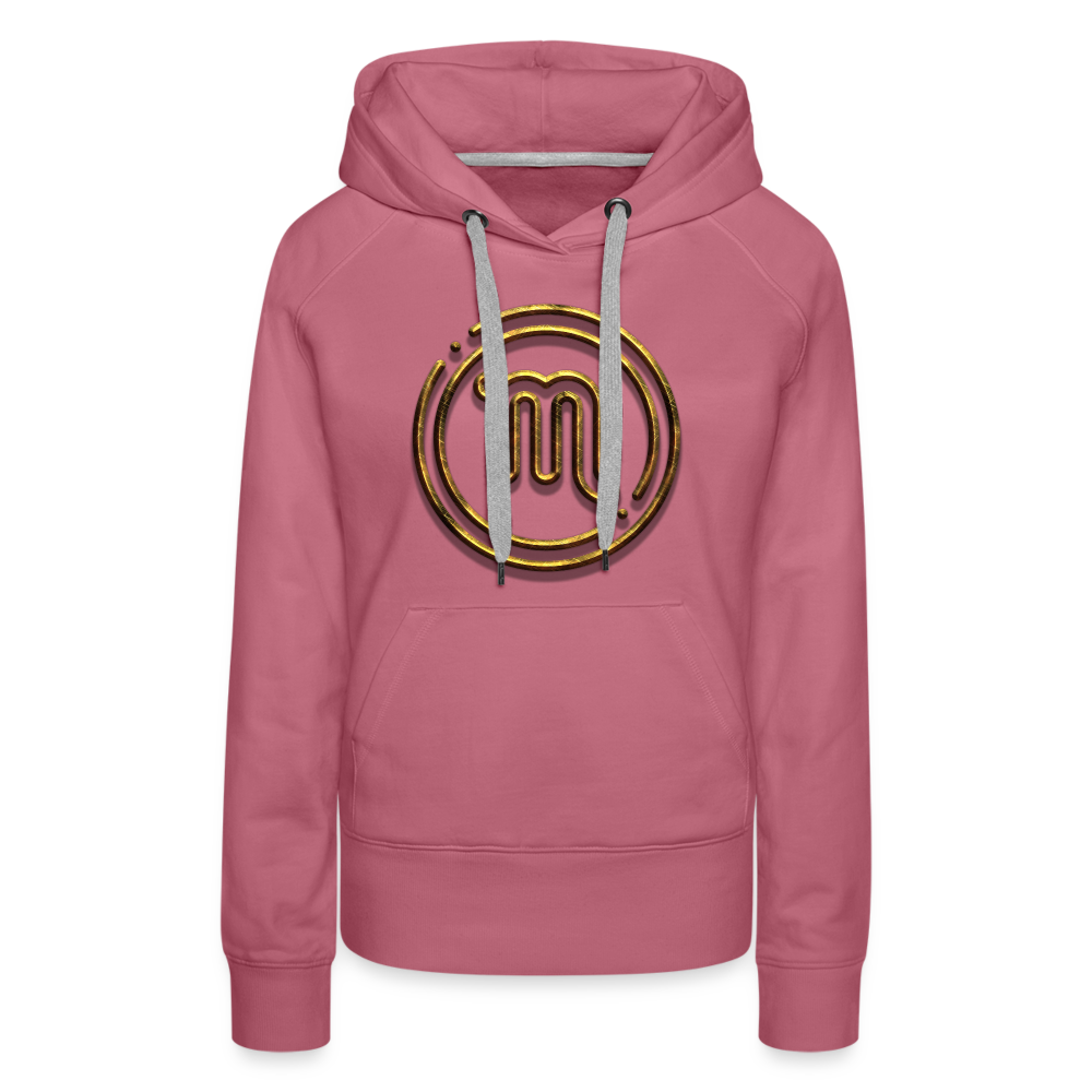 Scorpio 3D Women’s Premium Hoodie - mauve