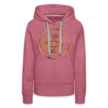 Load image into Gallery viewer, Gold Protection Star 1 Women’s Premium Hoodie - mauve
