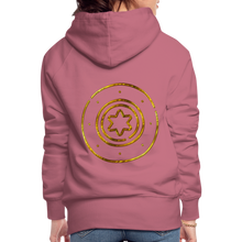 Load image into Gallery viewer, Gold Protection Star 1 Women’s Premium Hoodie - mauve