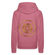 Load image into Gallery viewer, Gold Protection Star 1 Women’s Premium Hoodie - mauve