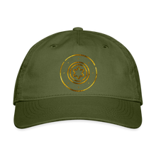Load image into Gallery viewer, Protection Star Organic Baseball Cap - olive green